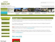 Tablet Screenshot of bech.lu