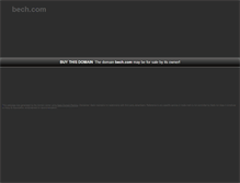 Tablet Screenshot of bech.com